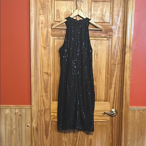 Black Sequin Dress - Picture 7 of 12